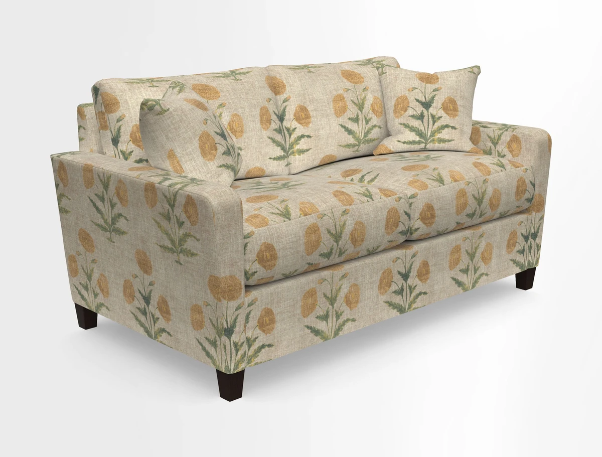 Greenwich 2.5 seater sofa in Two Tone Plain Biscuit