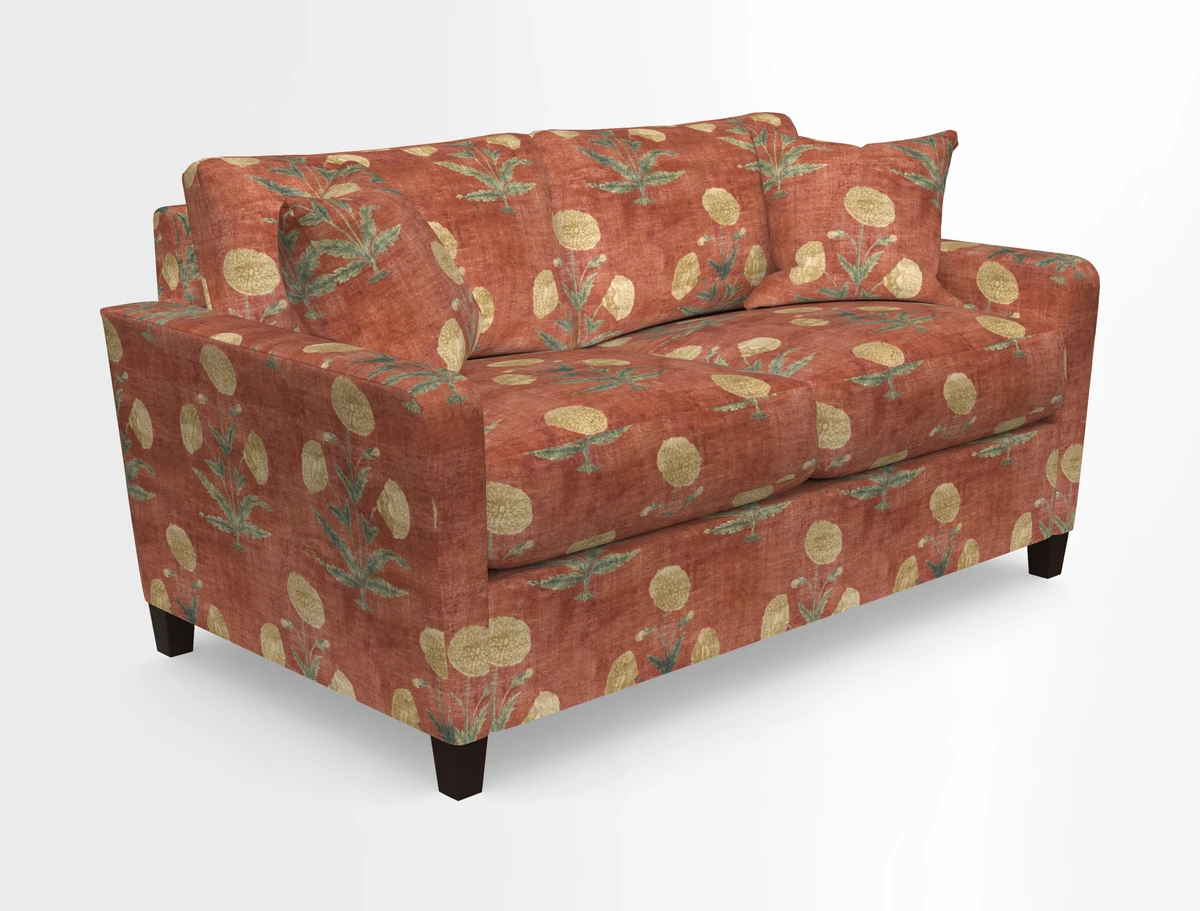 Greenwich 2.5 seater sofa in Two Tone Plain Biscuit