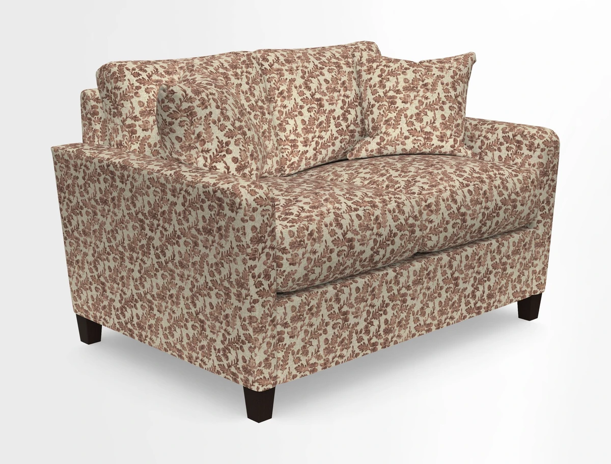 Greenwich 2 seater sofa in Two Tone Plain Biscuit