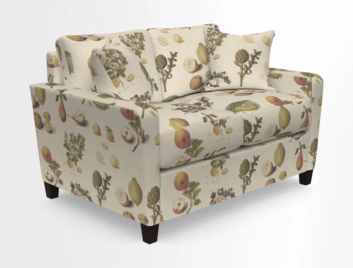 Greenwich 2 seater sofa in Two Tone Plain Biscuit