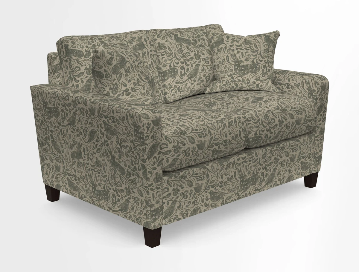 Greenwich 2 seater sofa in Two Tone Plain Biscuit
