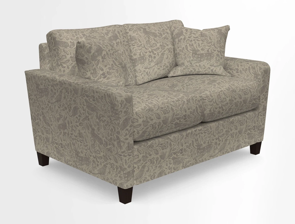 Greenwich 2 seater sofa in Two Tone Plain Biscuit
