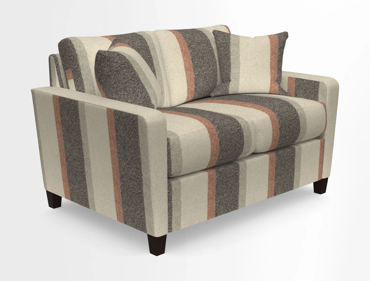 Greenwich 2 seater sofa in Two Tone Plain Biscuit