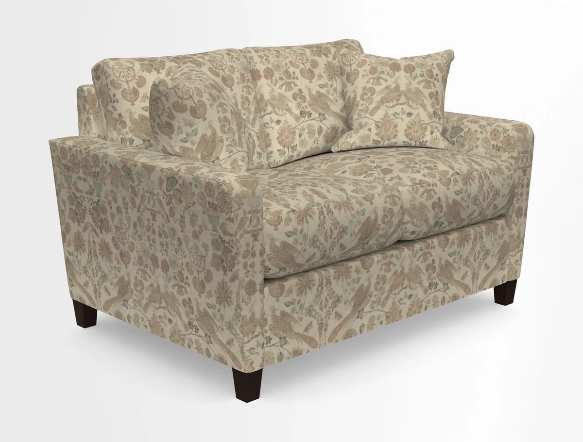Greenwich 2 seater sofa in Two Tone Plain Biscuit