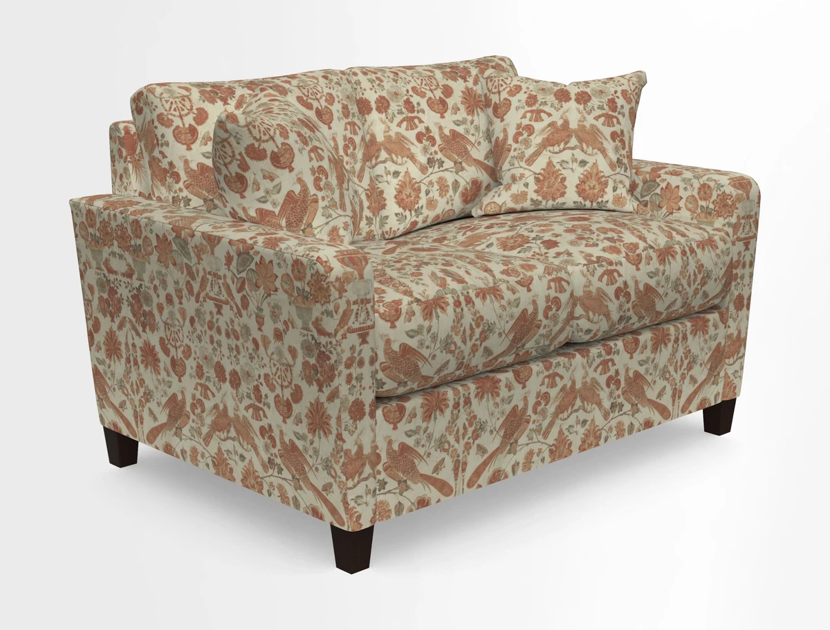Greenwich 2 seater sofa in Two Tone Plain Biscuit