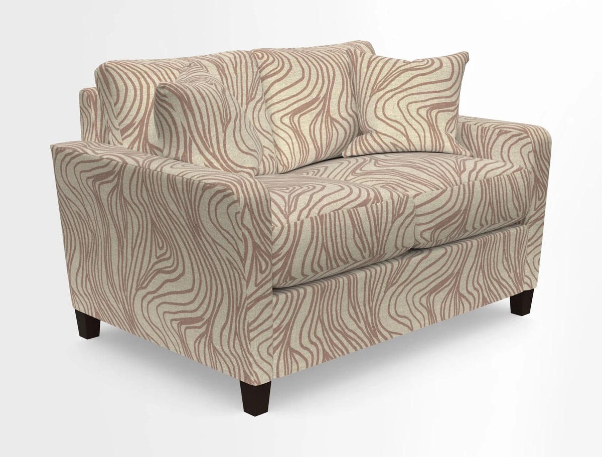 Greenwich 2 seater sofa in Two Tone Plain Biscuit