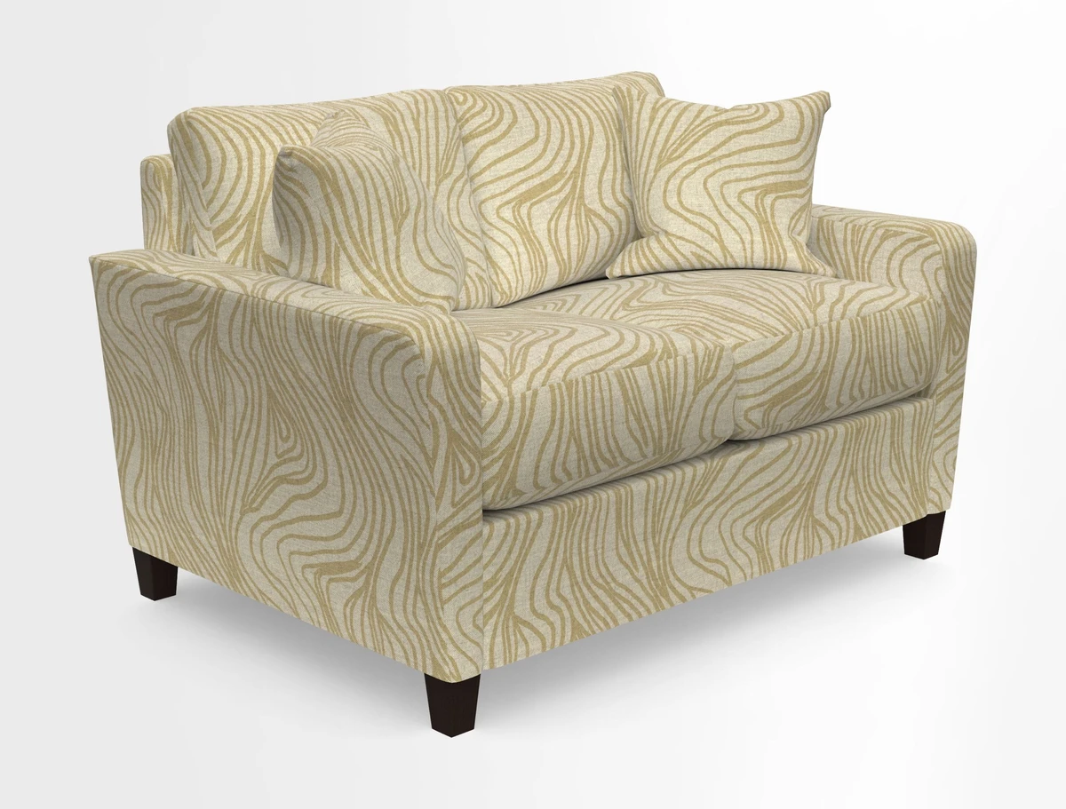 Greenwich 2 seater sofa in Two Tone Plain Biscuit