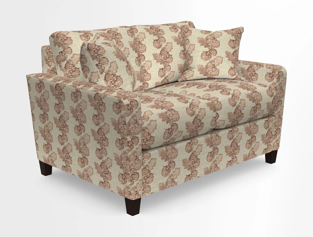Greenwich 2 seater sofa in Two Tone Plain Biscuit