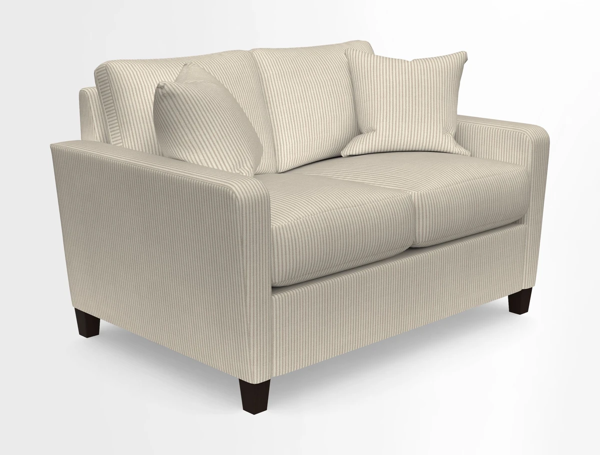 Greenwich 2 seater sofa in Two Tone Plain Biscuit