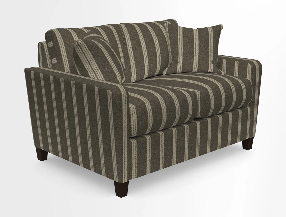 Greenwich 2 seater sofa in Two Tone Plain Biscuit