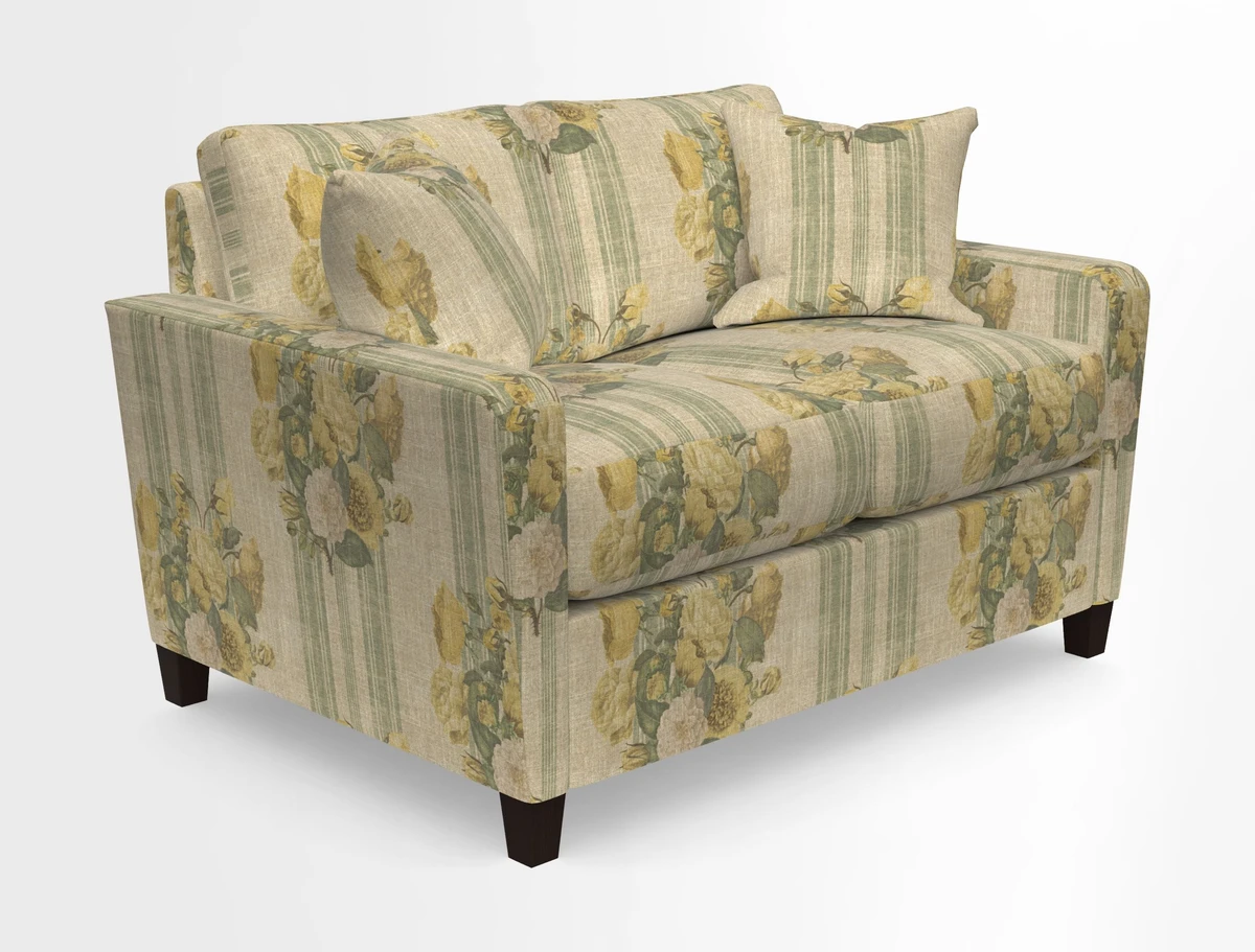 Greenwich 2 seater sofa in Two Tone Plain Biscuit