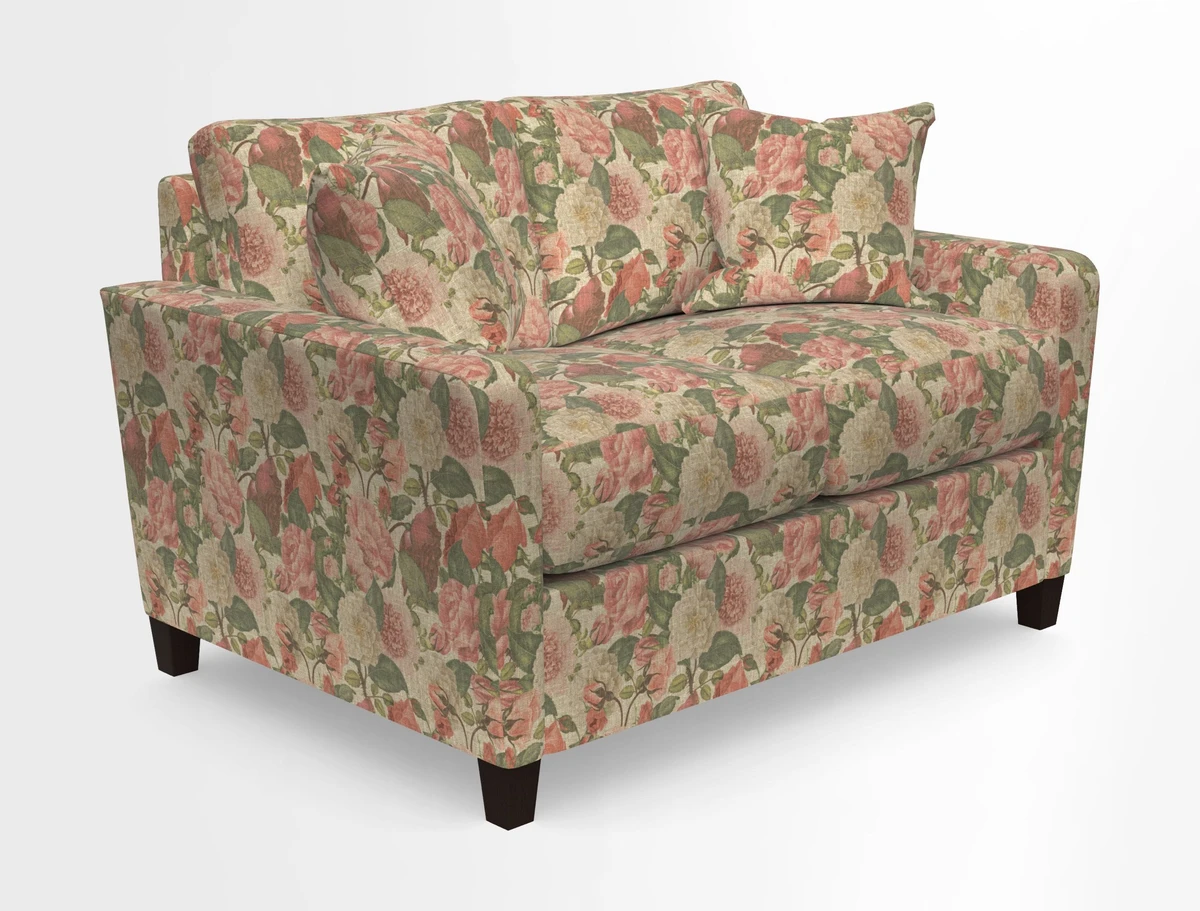 Greenwich 2 seater sofa in Two Tone Plain Biscuit