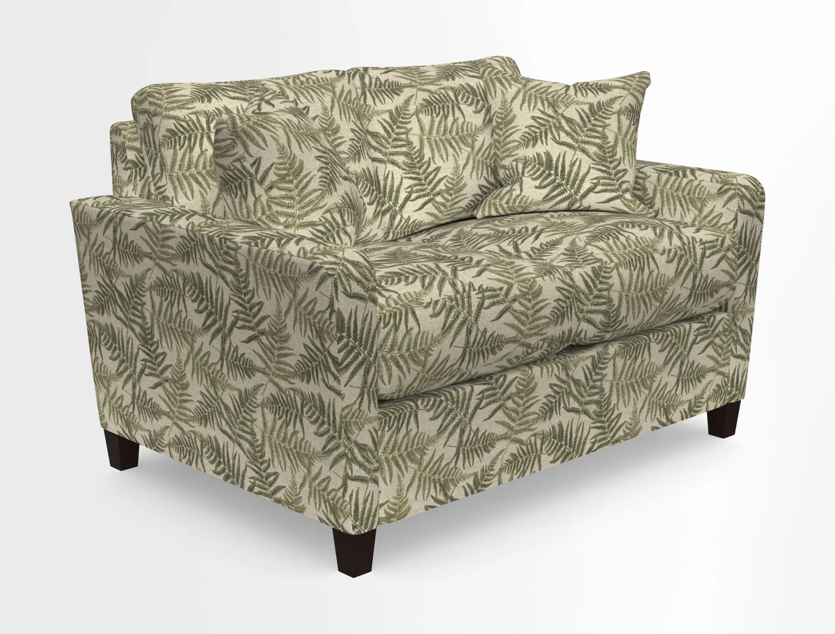 Greenwich 2 seater sofa in Two Tone Plain Biscuit