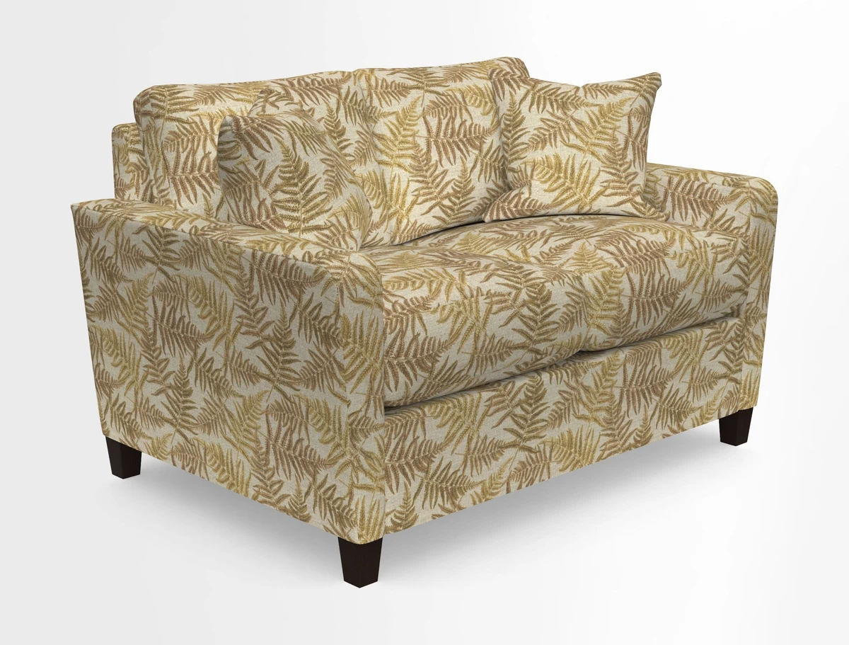 Greenwich 2 seater sofa in Two Tone Plain Biscuit