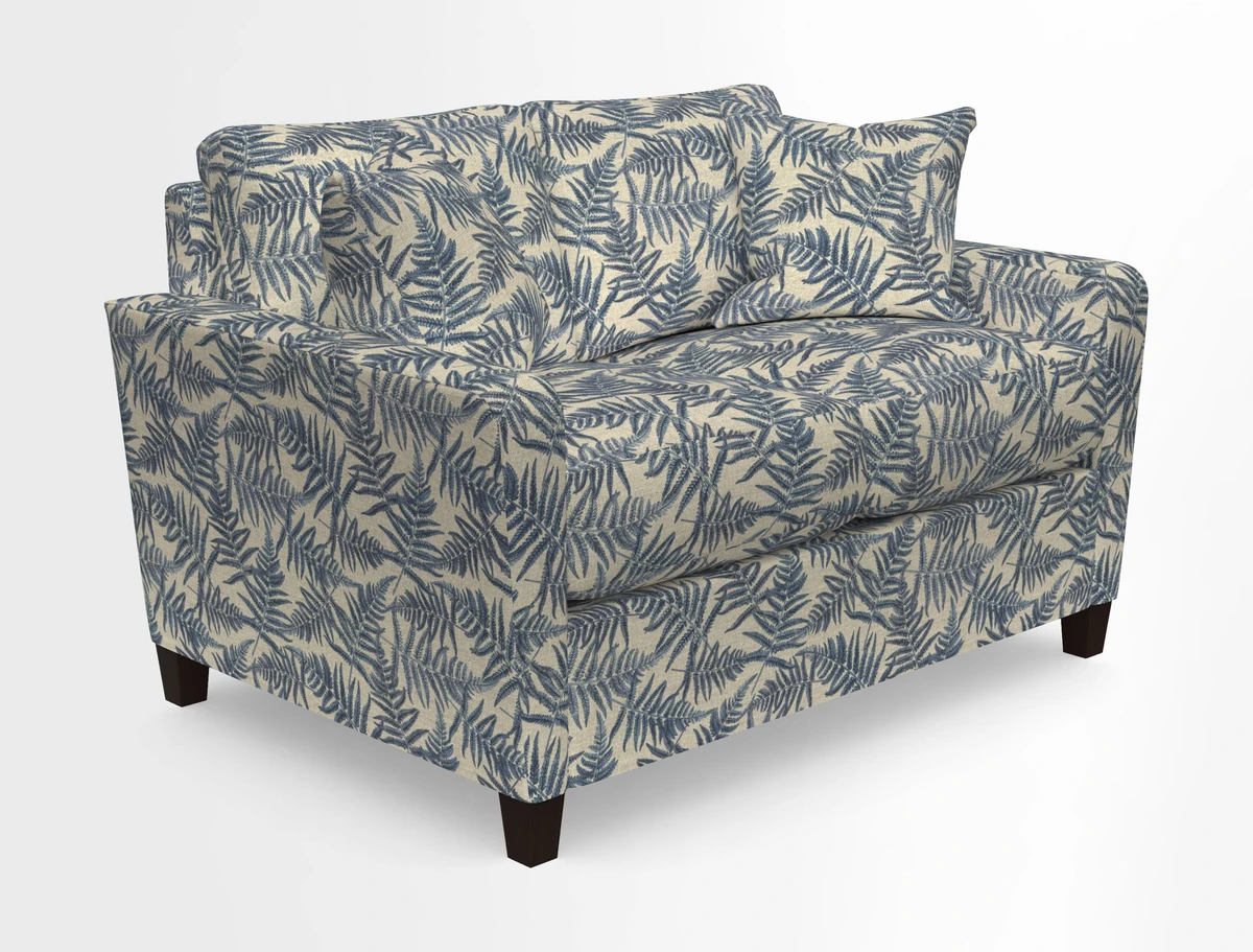Greenwich 2 seater sofa in Two Tone Plain Biscuit