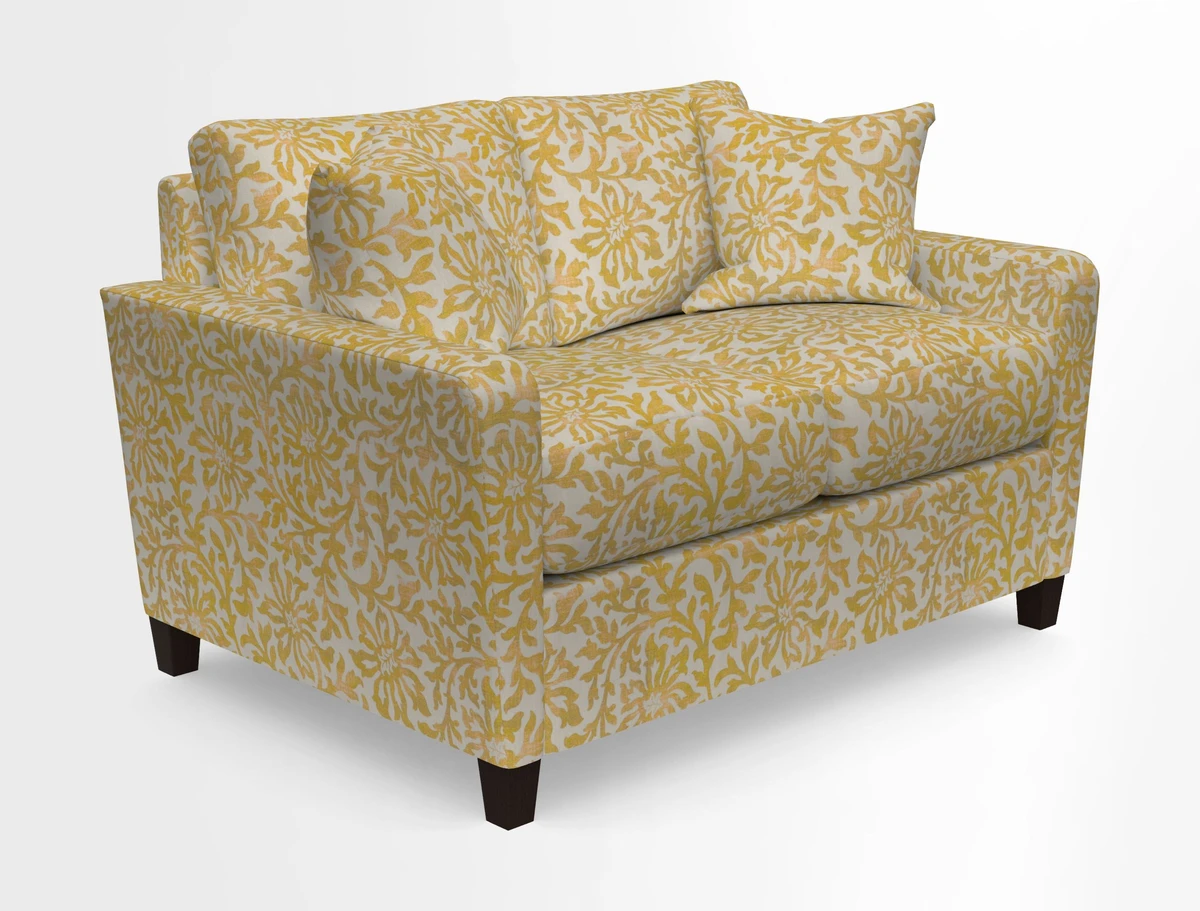 Greenwich 2 seater sofa in Two Tone Plain Biscuit
