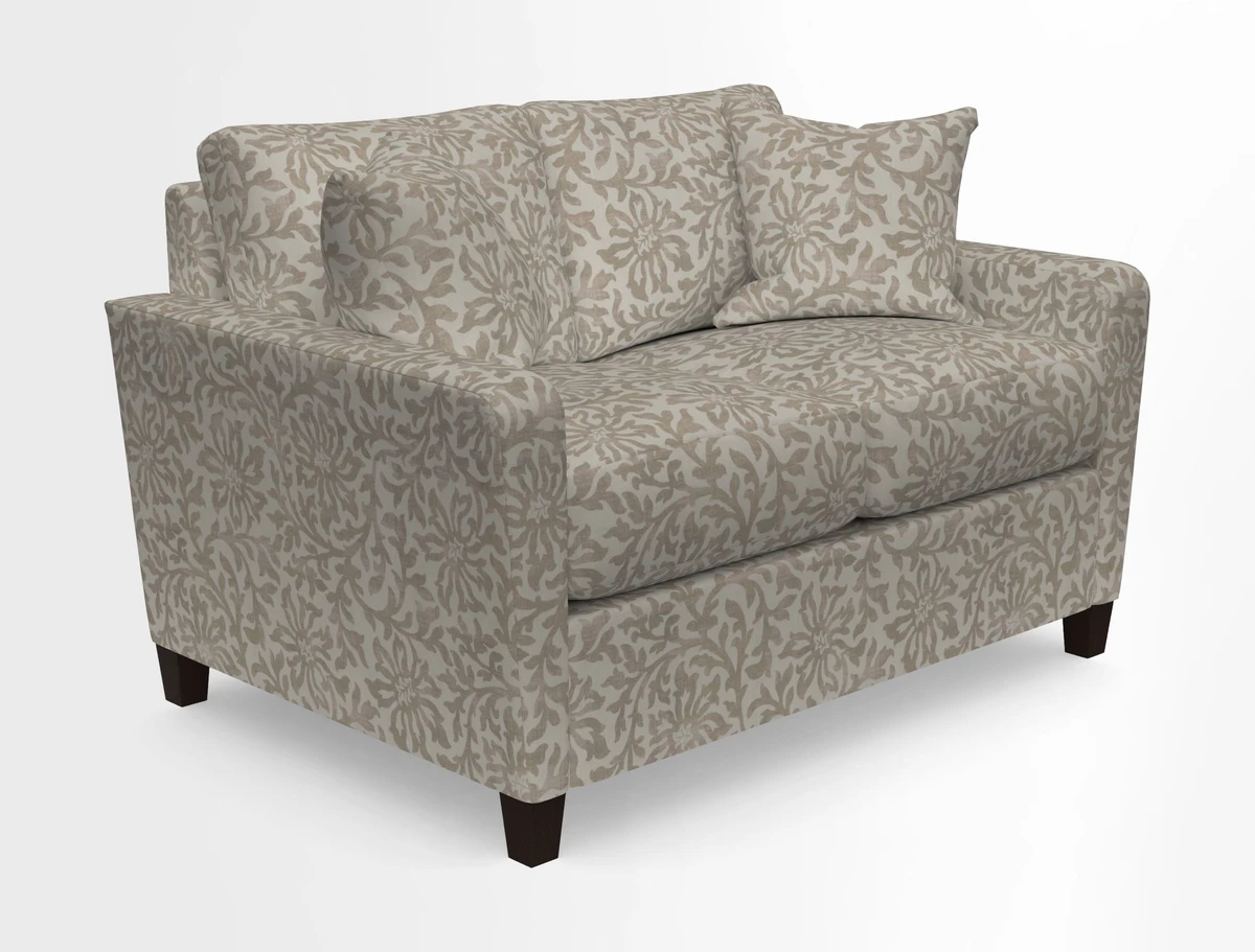 Greenwich 2 seater sofa in Two Tone Plain Biscuit