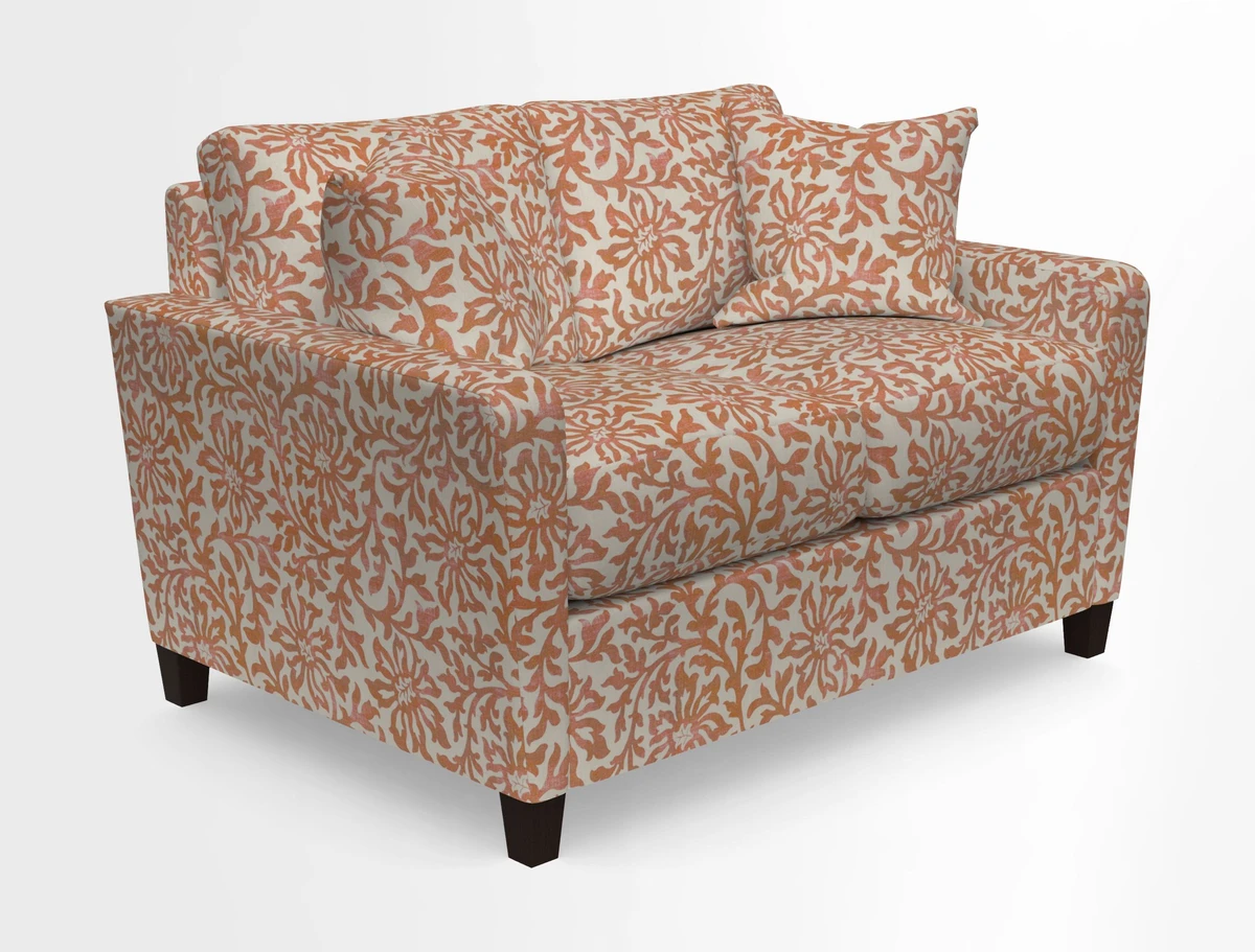 Greenwich 2 seater sofa in Two Tone Plain Biscuit