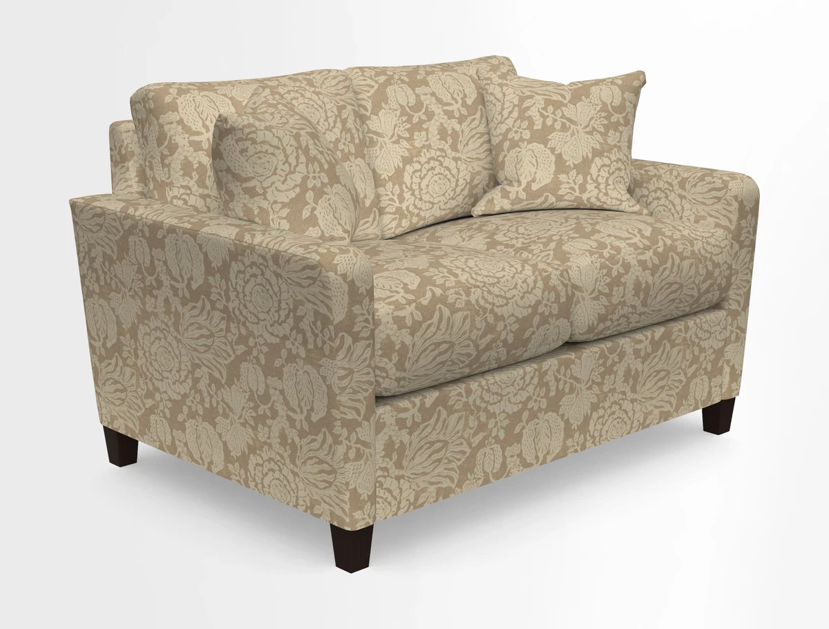 Greenwich 2 seater sofa in Two Tone Plain Biscuit
