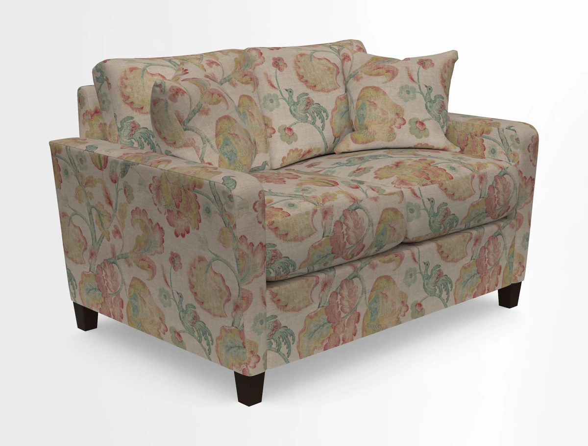 Greenwich 2 seater sofa in Two Tone Plain Biscuit