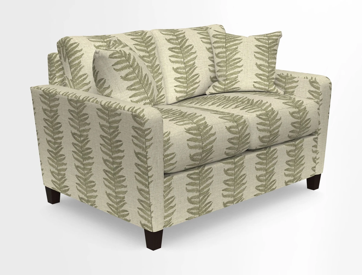 Greenwich 2 seater sofa in Two Tone Plain Biscuit
