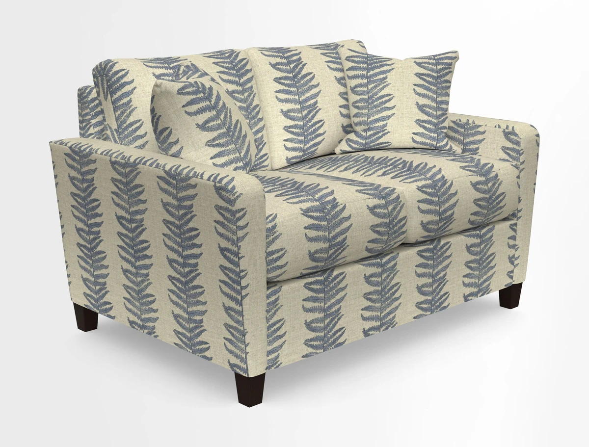 Greenwich 2 seater sofa in Two Tone Plain Biscuit