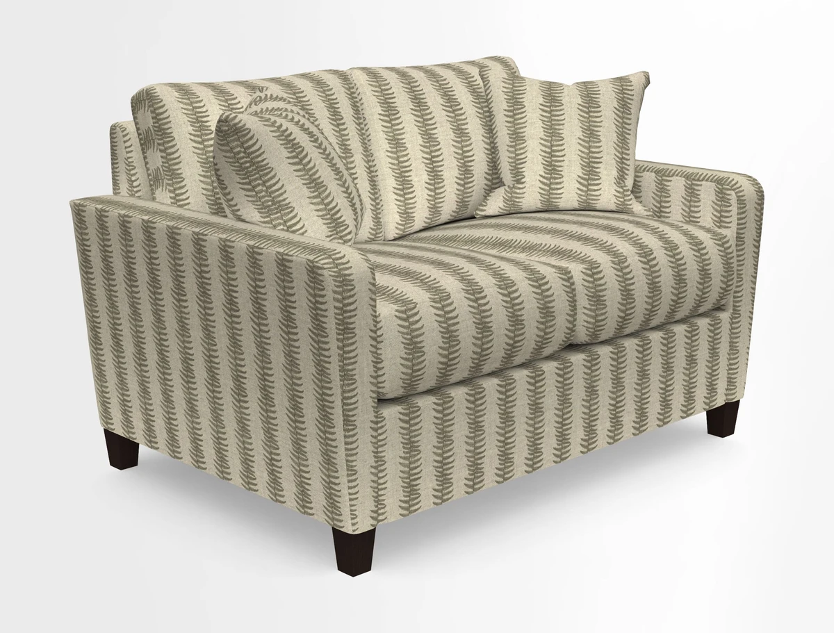 Greenwich 2 seater sofa in Two Tone Plain Biscuit