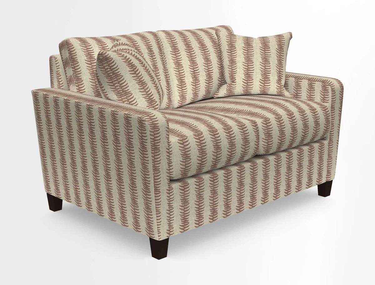 Greenwich 2 seater sofa in Two Tone Plain Biscuit