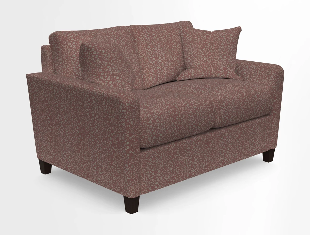 Greenwich 2 seater sofa in Two Tone Plain Biscuit