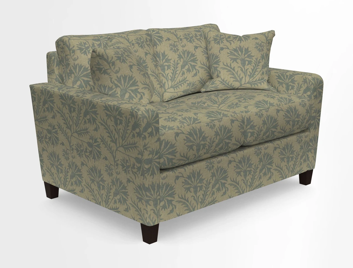 Greenwich 2 seater sofa in Two Tone Plain Biscuit
