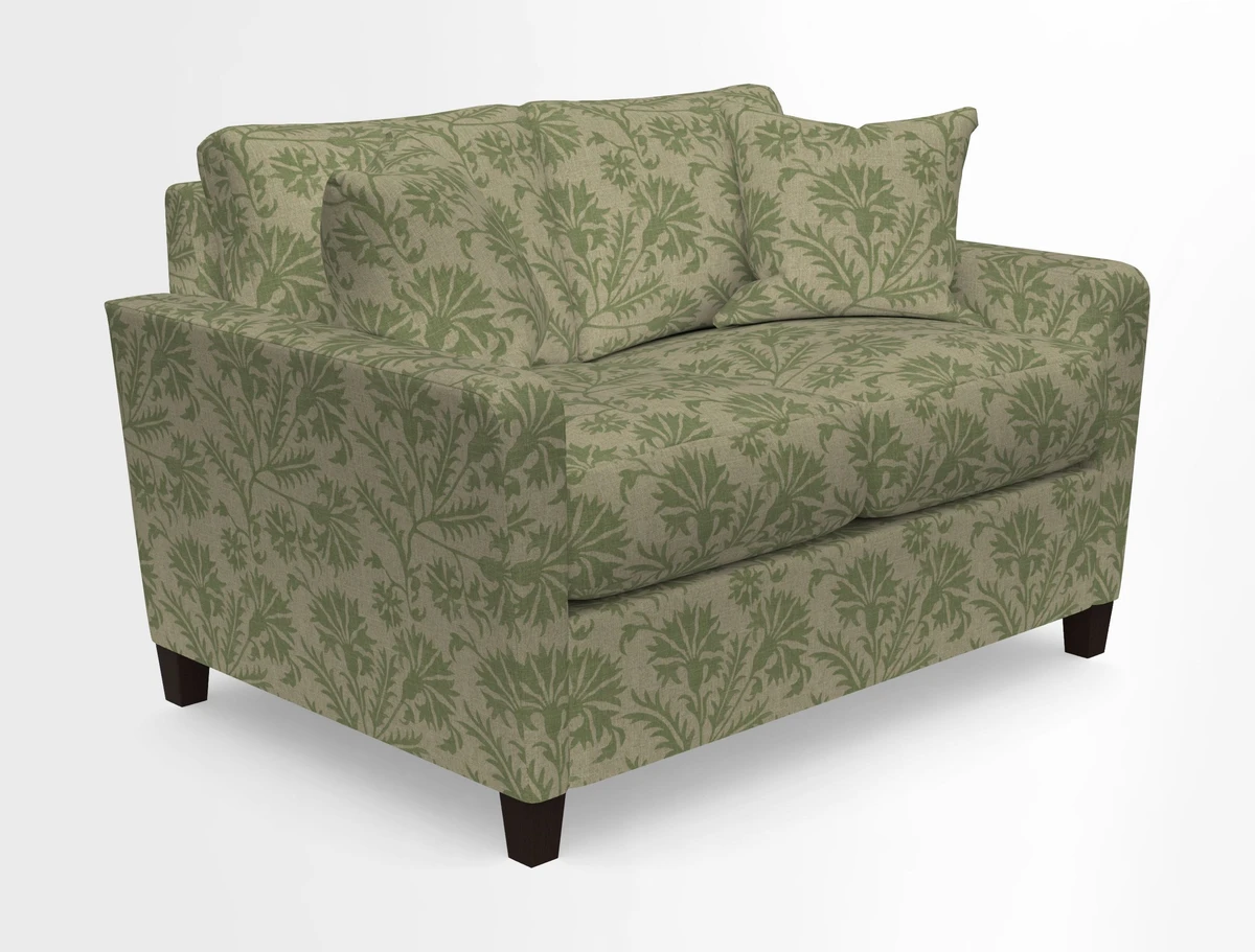 Greenwich 2 seater sofa in Two Tone Plain Biscuit