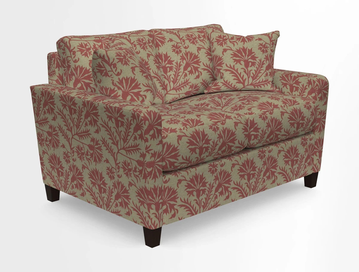 Greenwich 2 seater sofa in Two Tone Plain Biscuit