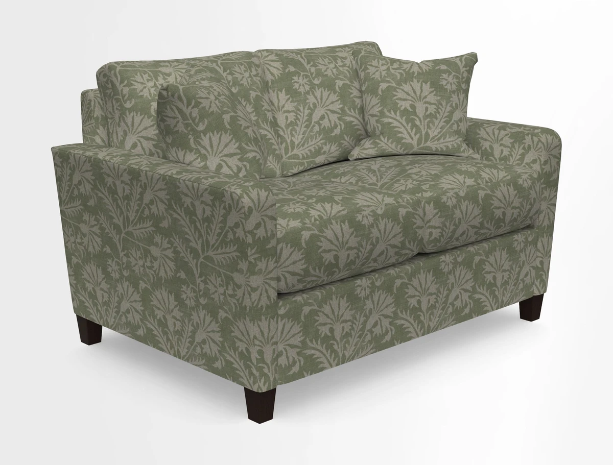 Greenwich 2 seater sofa in Two Tone Plain Biscuit