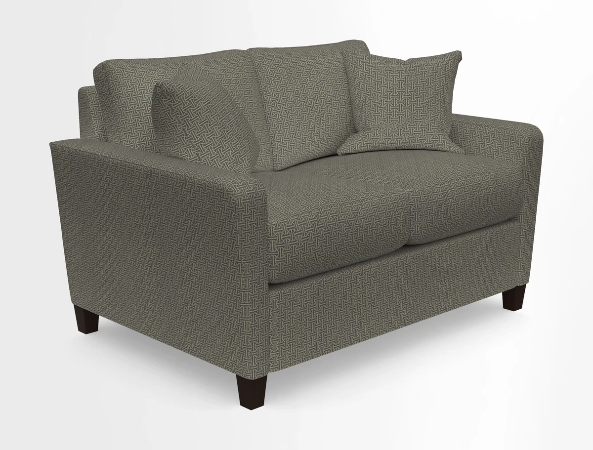 Greenwich 2 seater sofa in Two Tone Plain Biscuit