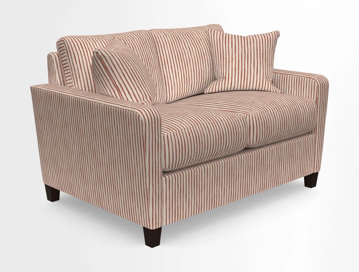 Greenwich 2 seater sofa in Two Tone Plain Biscuit