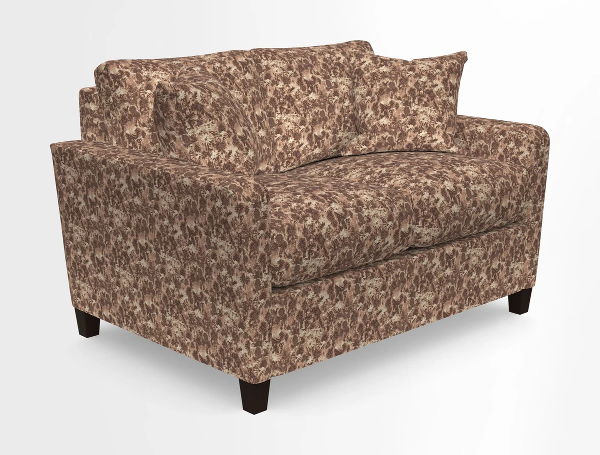Greenwich 2 seater sofa in Two Tone Plain Biscuit