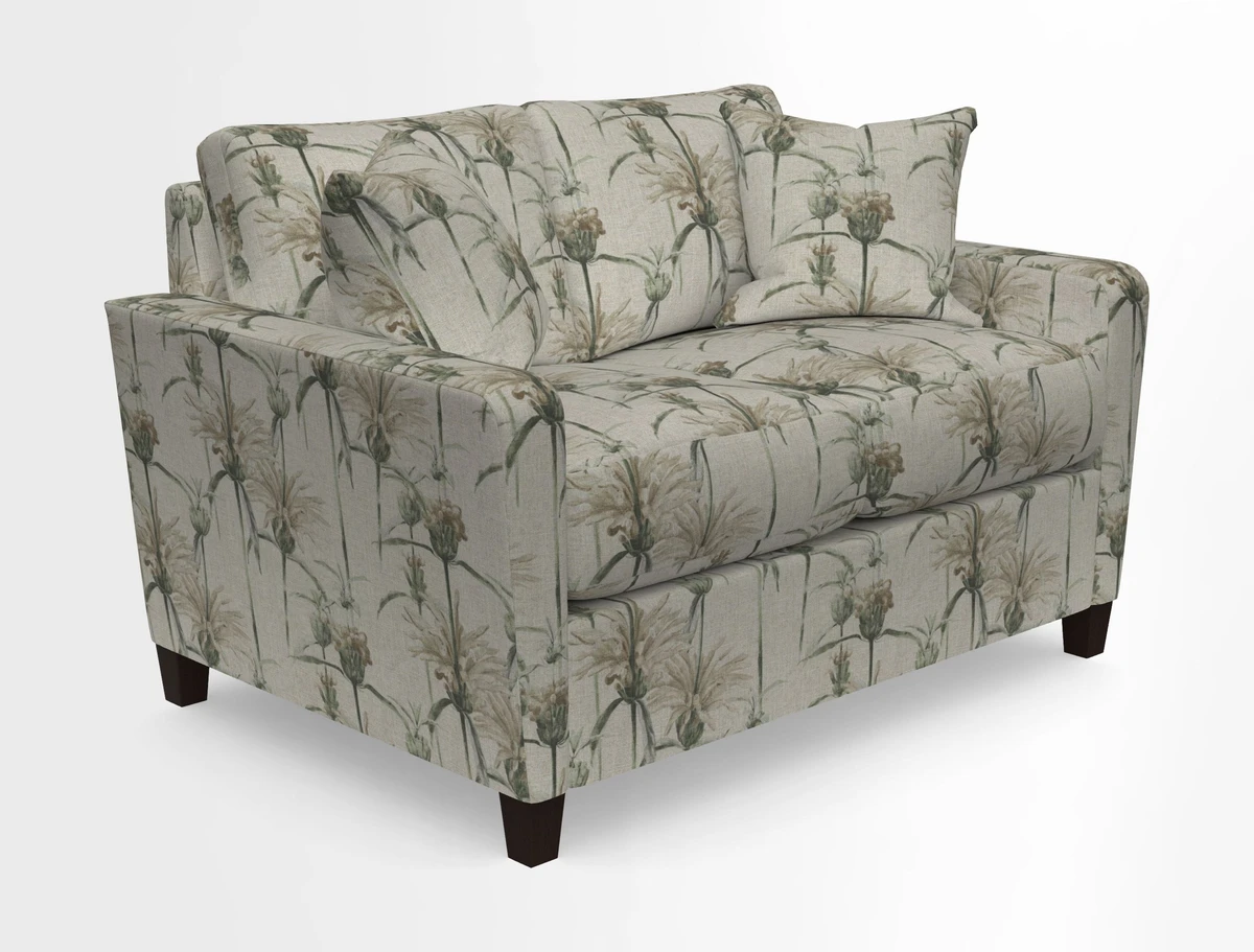 Greenwich 2 seater sofa in Two Tone Plain Biscuit