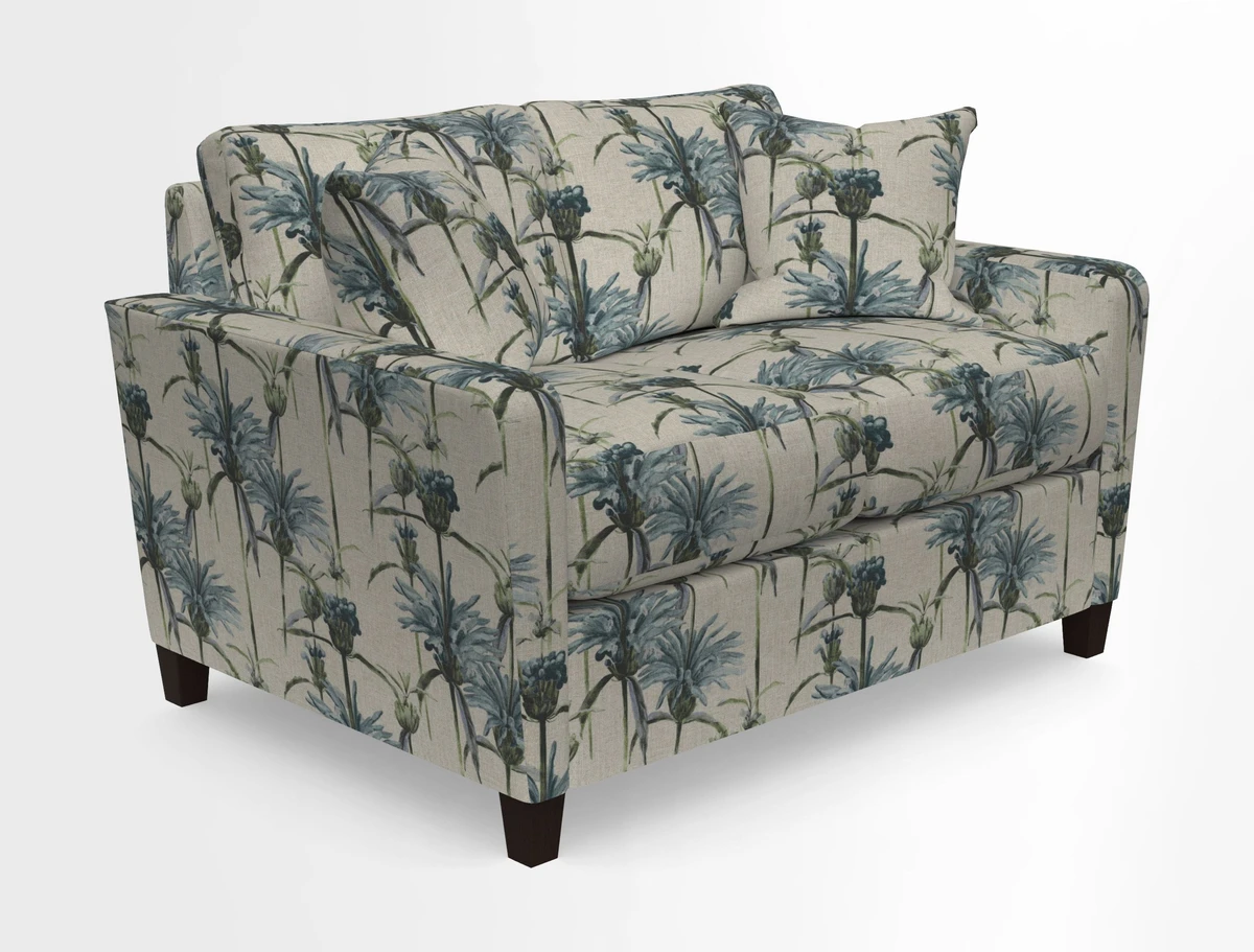 Greenwich 2 seater sofa in Two Tone Plain Biscuit
