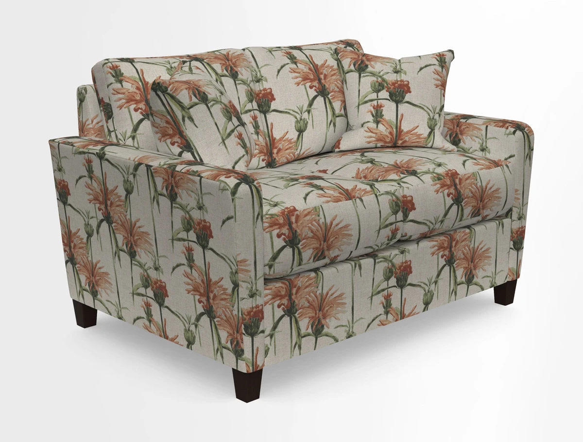 Greenwich 2 seater sofa in Two Tone Plain Biscuit
