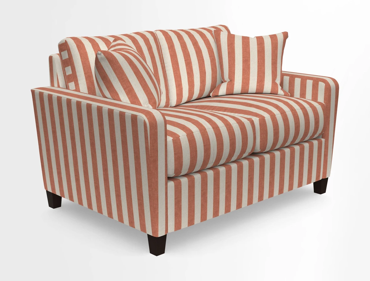 Greenwich 2 seater sofa in Two Tone Plain Biscuit