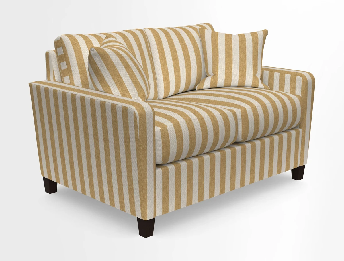 Greenwich 2 seater sofa in Two Tone Plain Biscuit