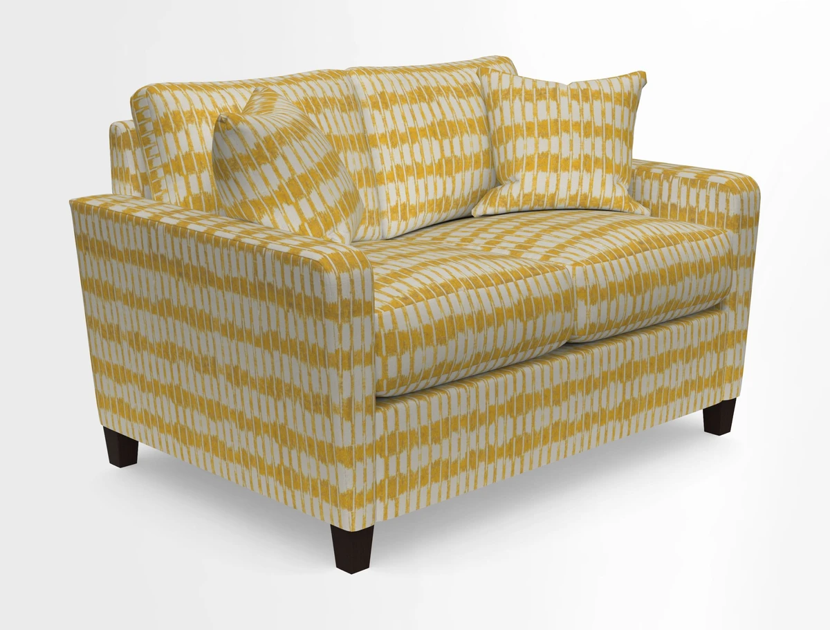 Greenwich 2 seater sofa in Two Tone Plain Biscuit