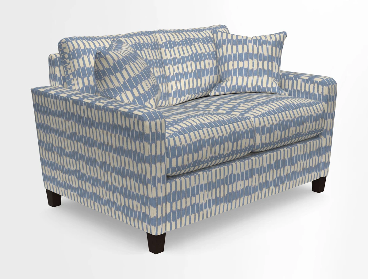 Greenwich 2 seater sofa in Two Tone Plain Biscuit