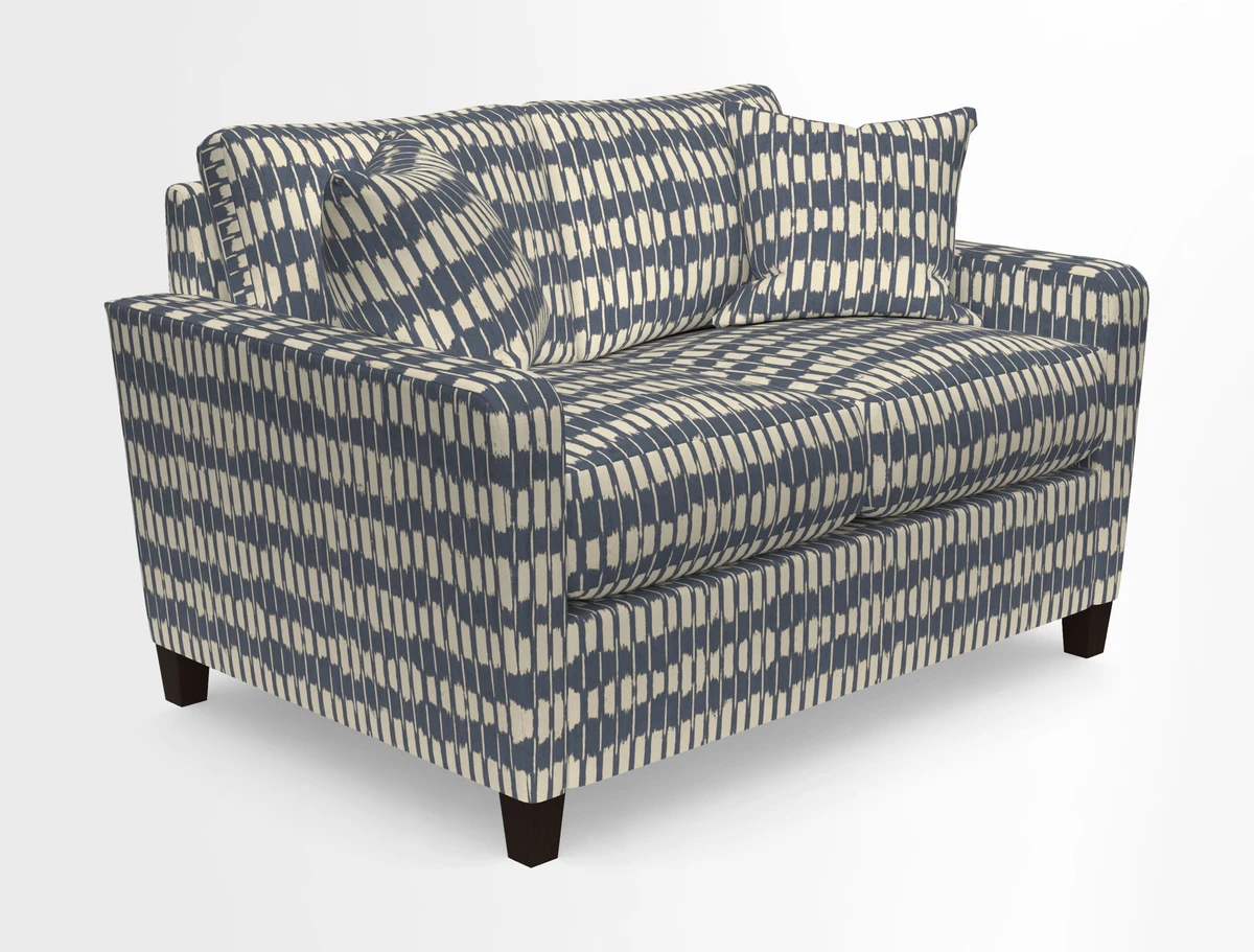 Greenwich 2 seater sofa in Two Tone Plain Biscuit
