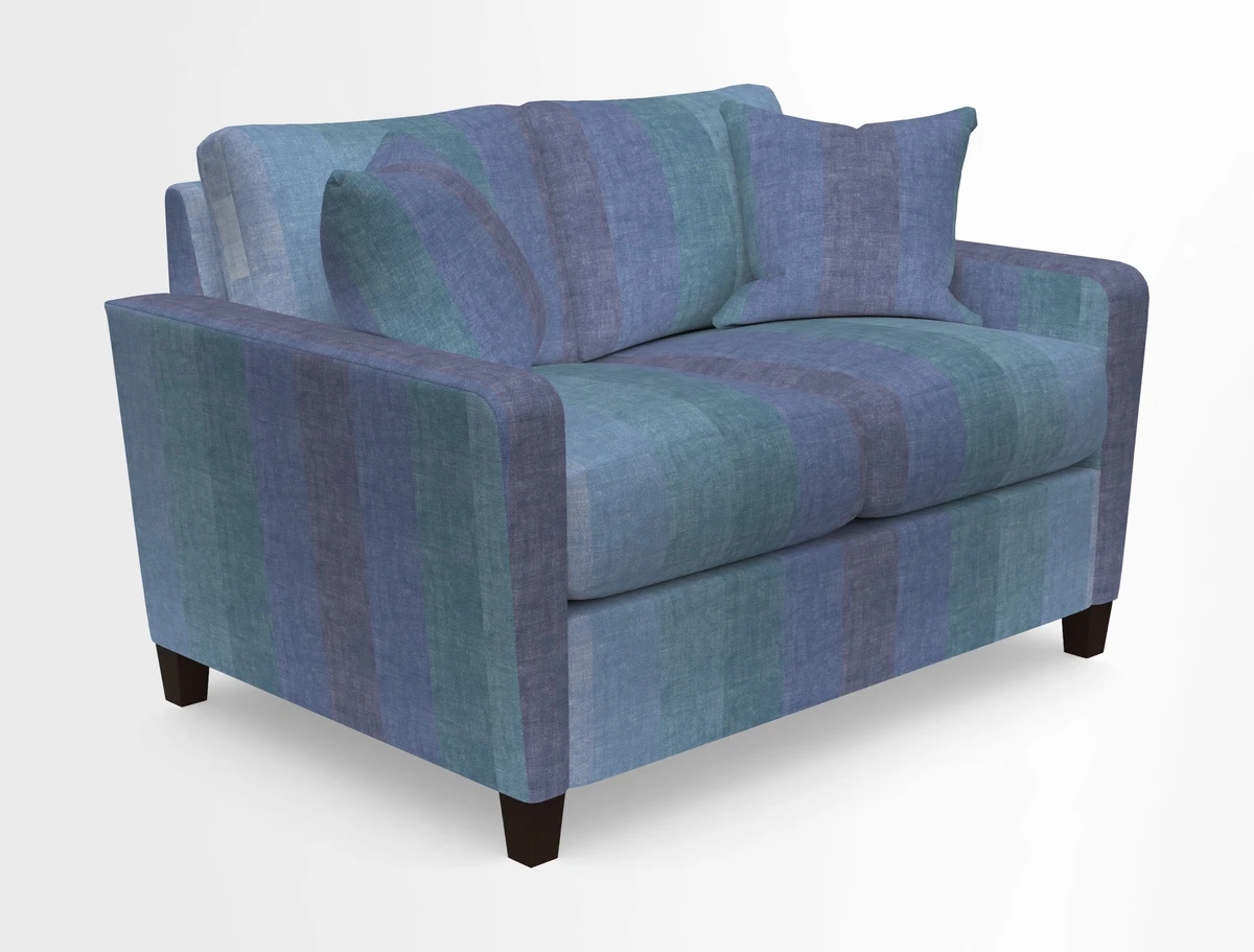 Greenwich 2 seater sofa in Two Tone Plain Biscuit