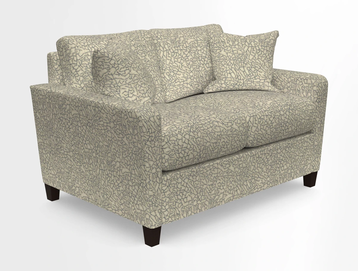 Greenwich 2 seater sofa in Two Tone Plain Biscuit