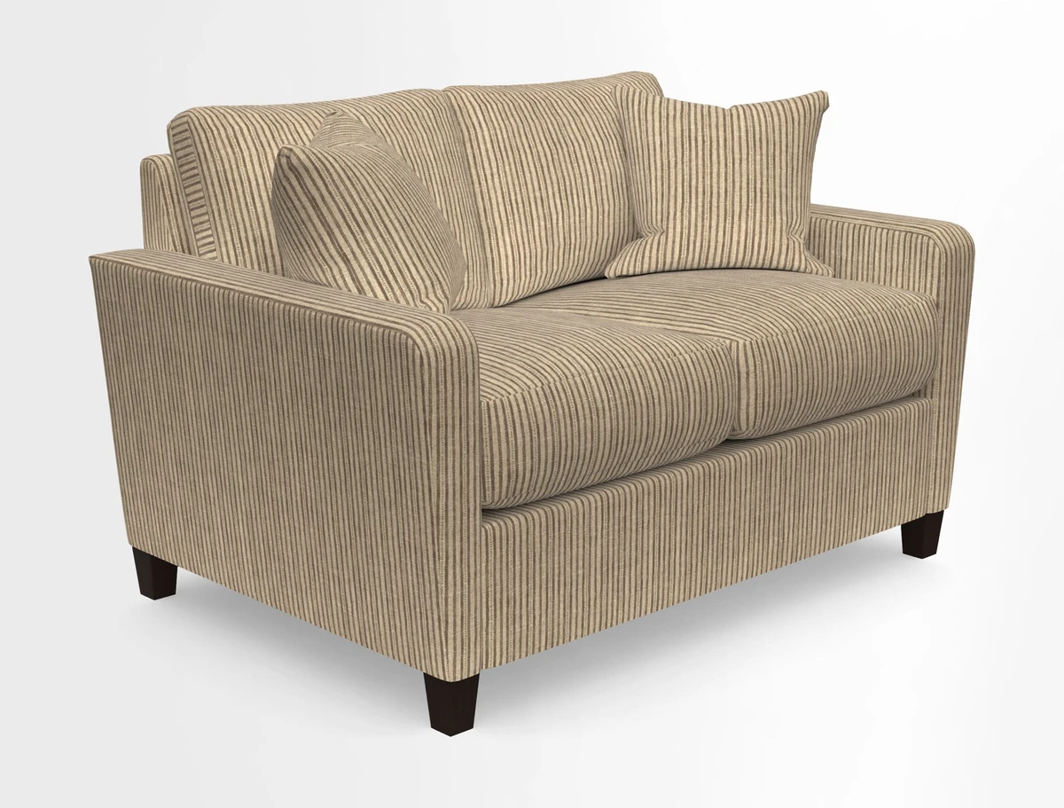 Greenwich 2 seater sofa in Two Tone Plain Biscuit