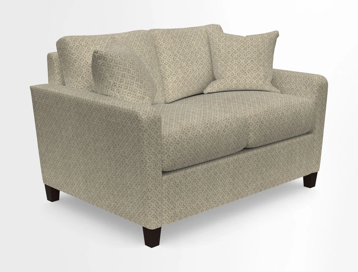 Greenwich 2 seater sofa in Two Tone Plain Biscuit