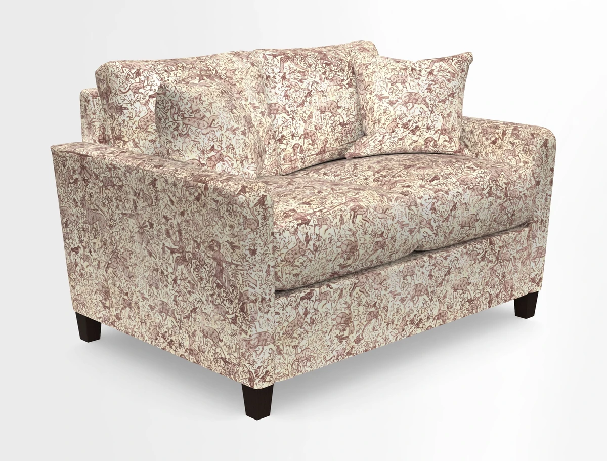 Greenwich 2 seater sofa in Two Tone Plain Biscuit