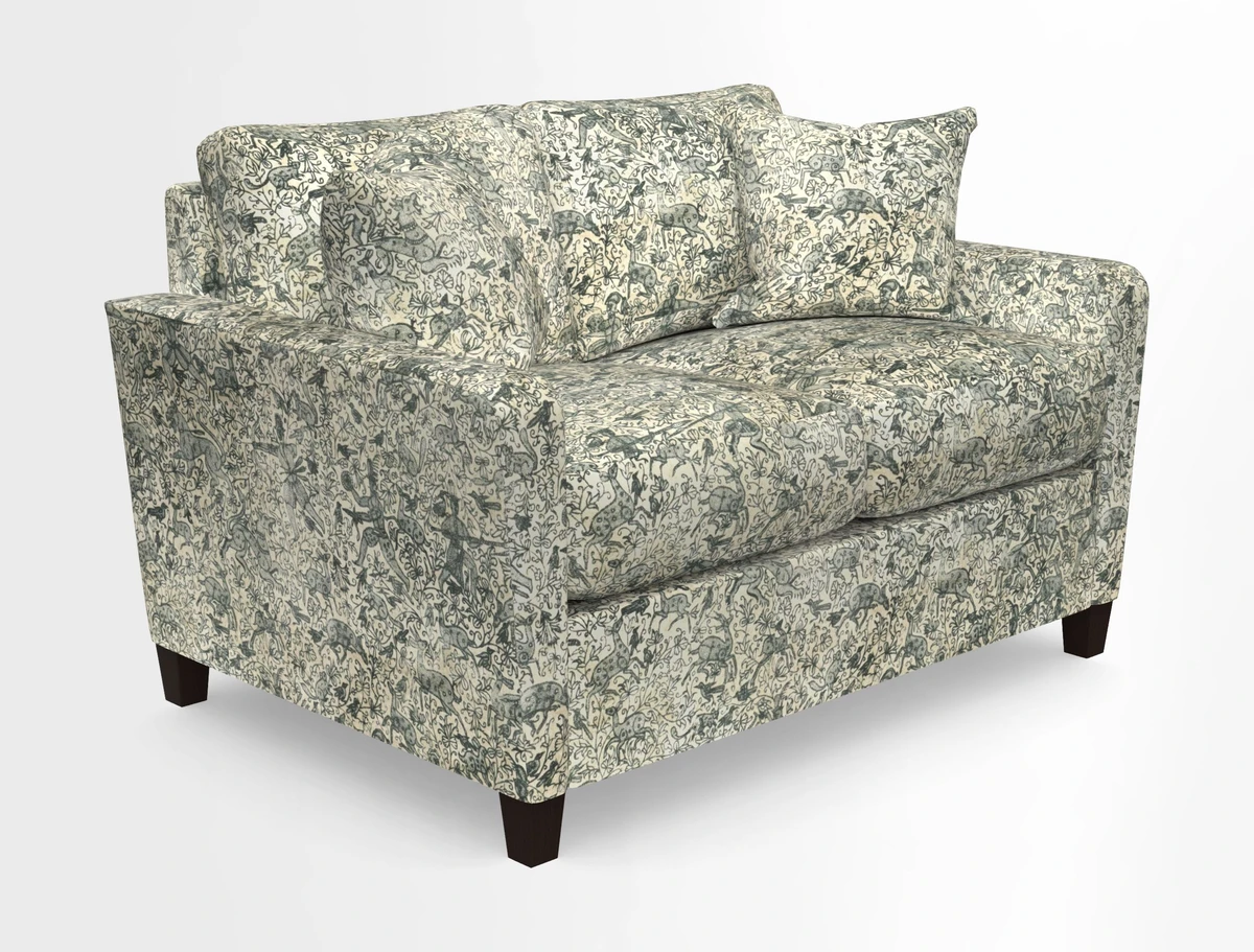 Greenwich 2 seater sofa in Two Tone Plain Biscuit